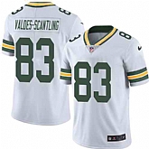 Nike Men & Women & Youth Packers 83 Marquez Valdes Scantling White NFL Vapor Untouchable Limited Jersey,baseball caps,new era cap wholesale,wholesale hats